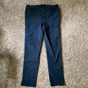 Navy blue ABC Lululemon pants